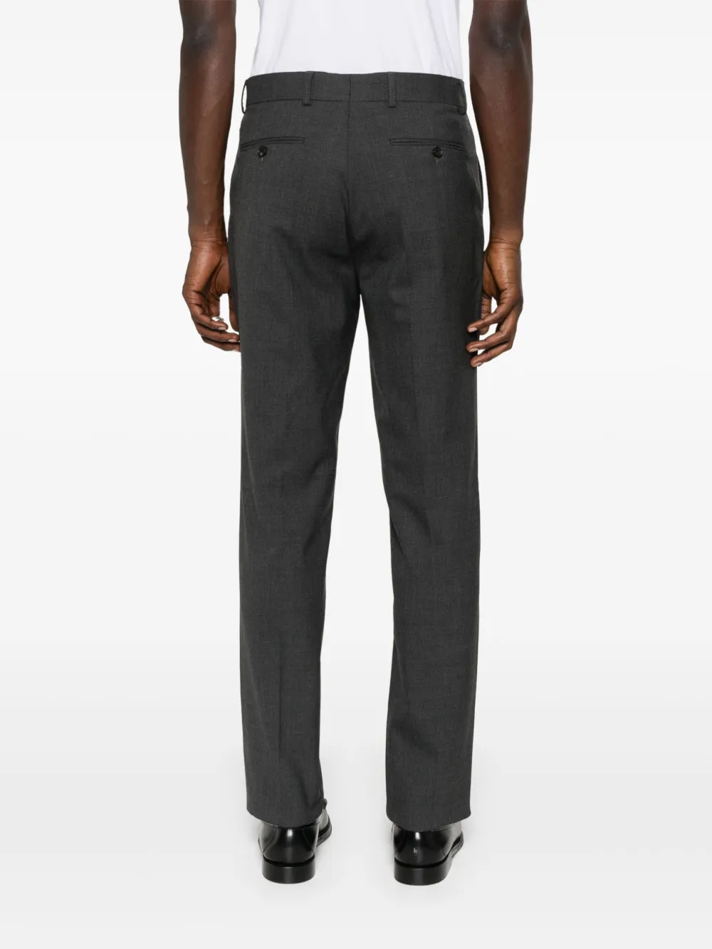 SANDRO Straight broek Grijs