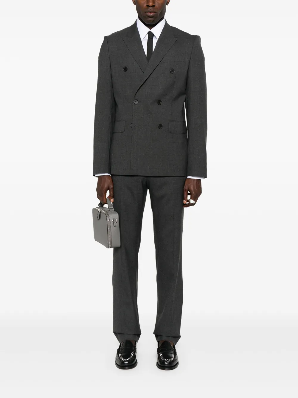 SANDRO Straight broek - Grijs