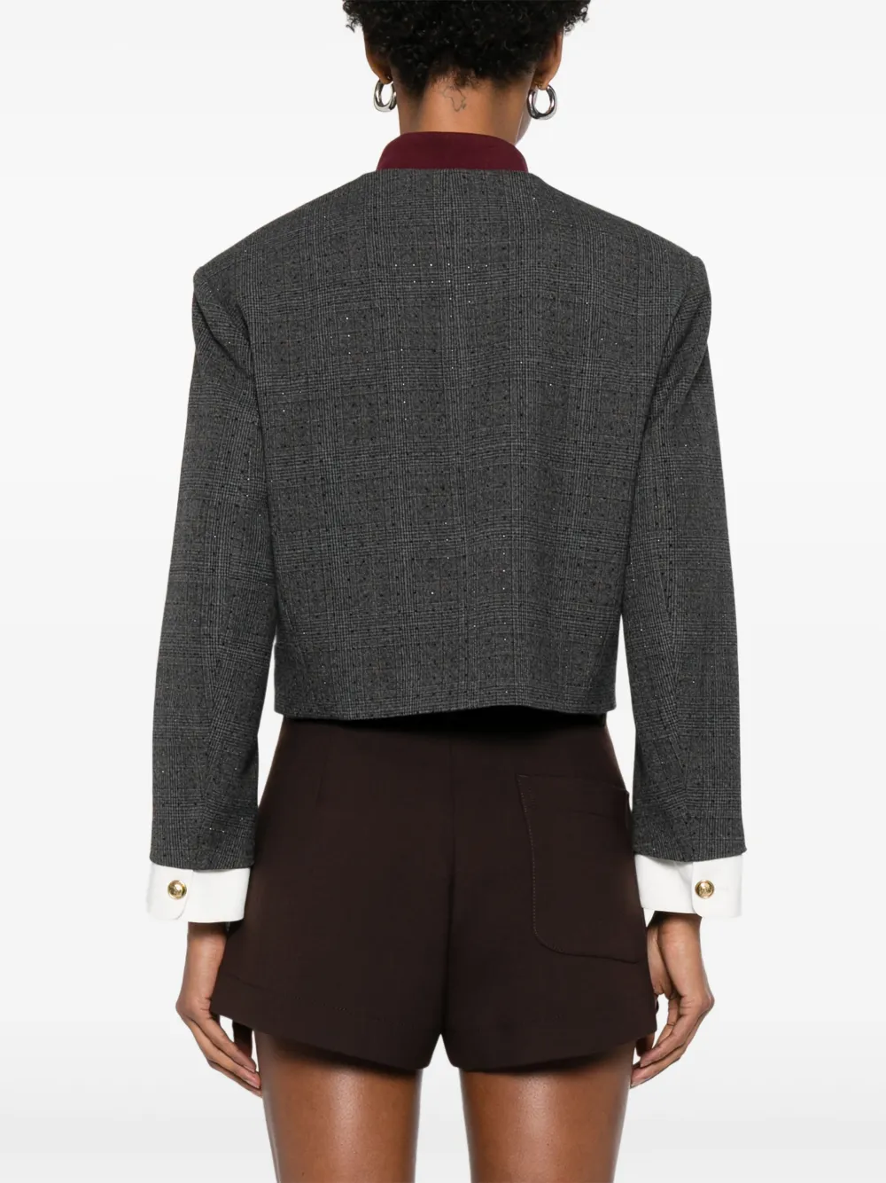 SANDRO Cropped jack Grijs
