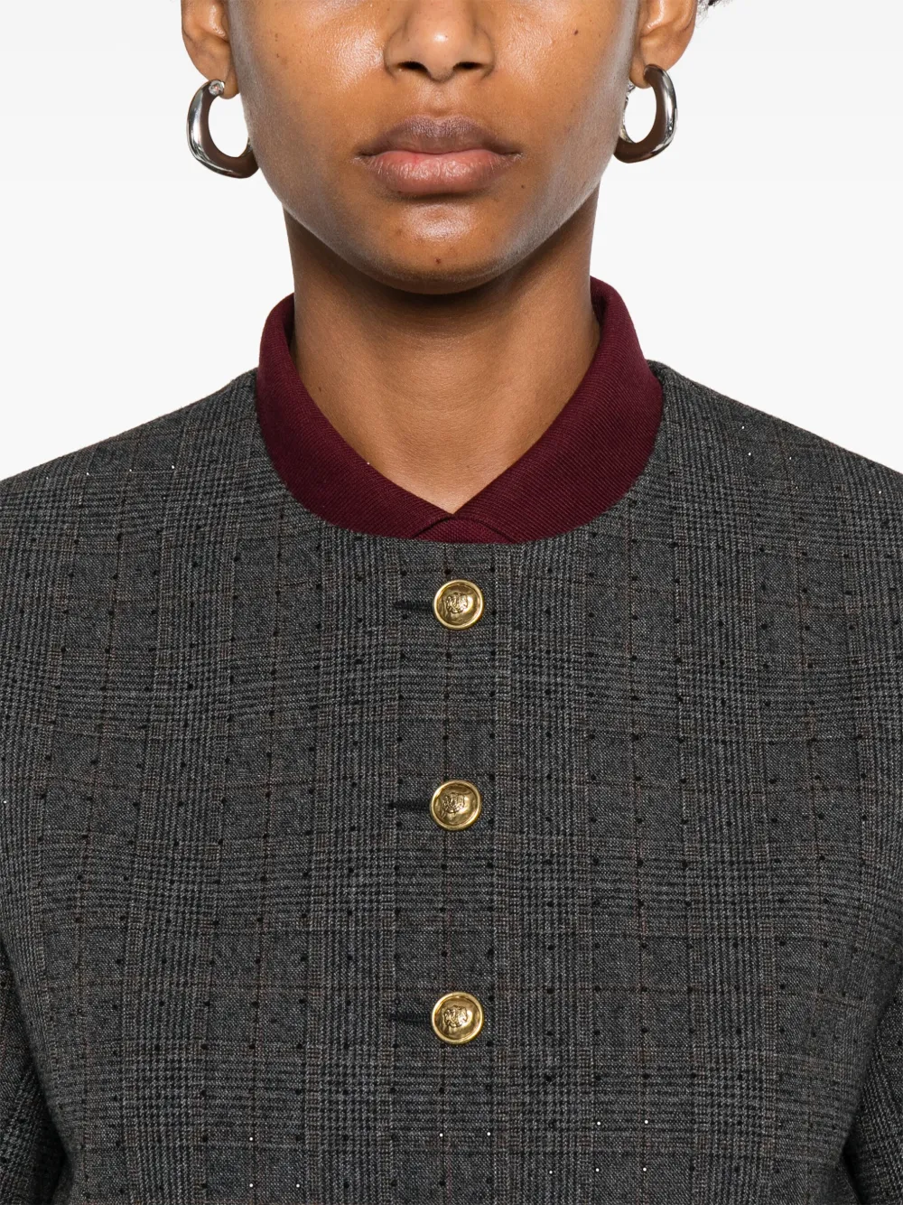 SANDRO Cropped jack Grijs