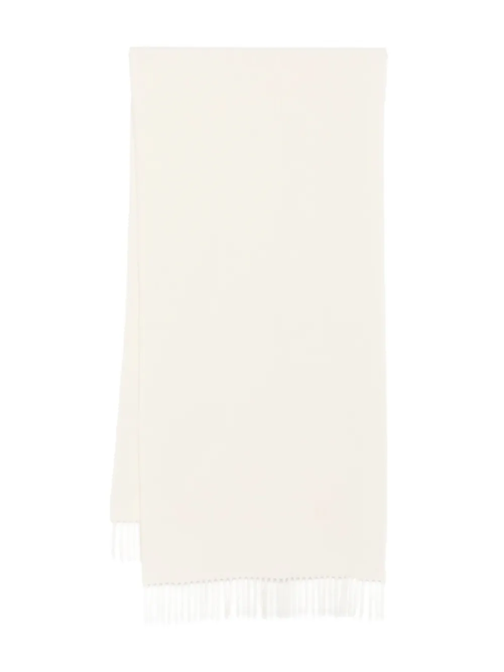 SANDRO mascada de cachemira con flecos | blanco | Image 1
