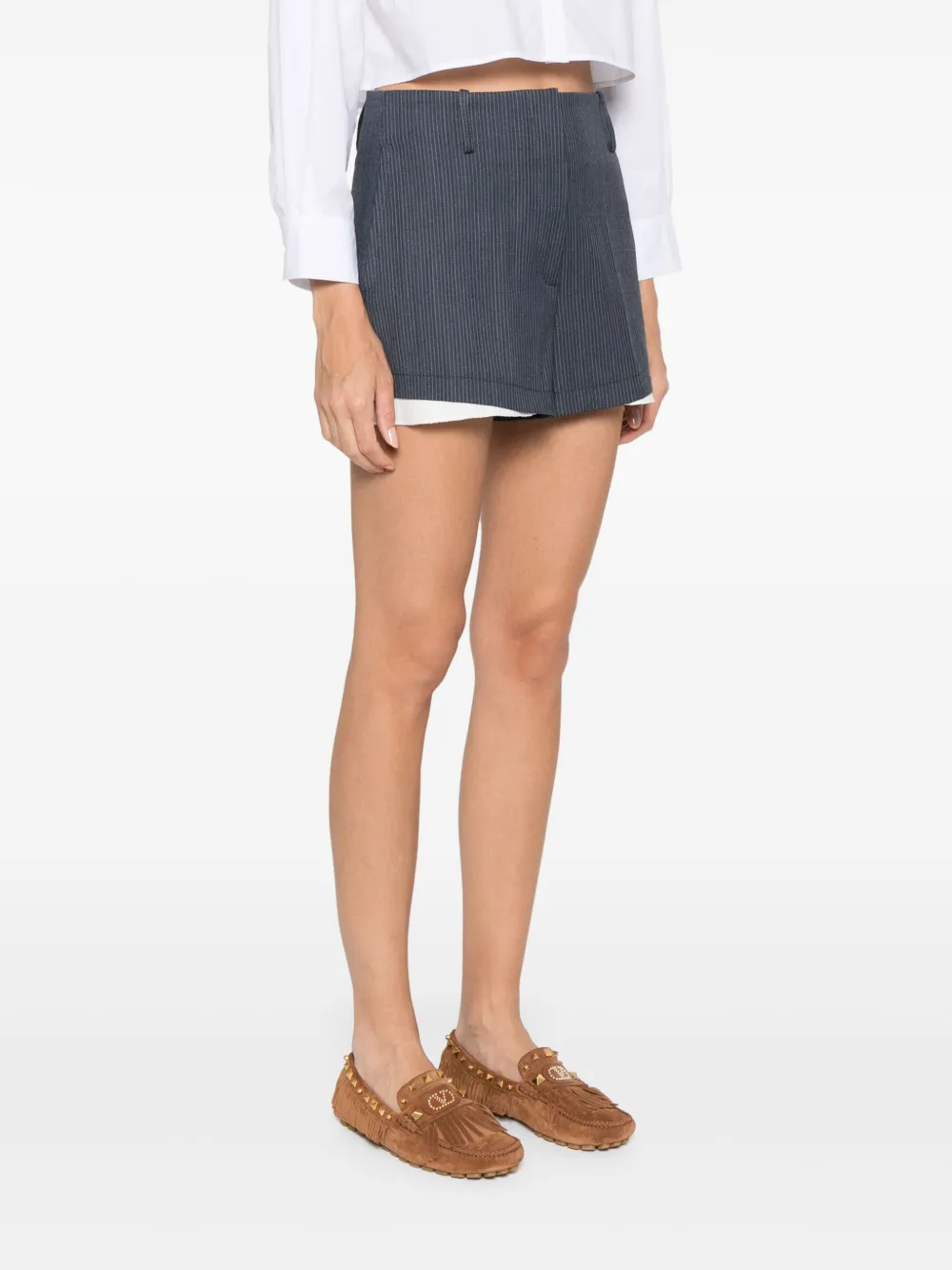 SANDRO Shorts Blauw