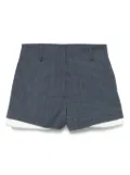 SANDRO taille shorts - Blue