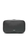 SANDRO grained wash bag - Grey