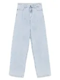 SANDRO logo-patch jeans - Blue