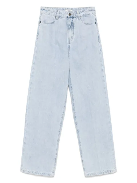 SANDRO logo-patch jeans