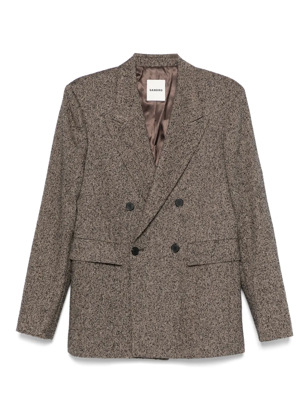 SANDRO blazer con botones | marrón | Image 1