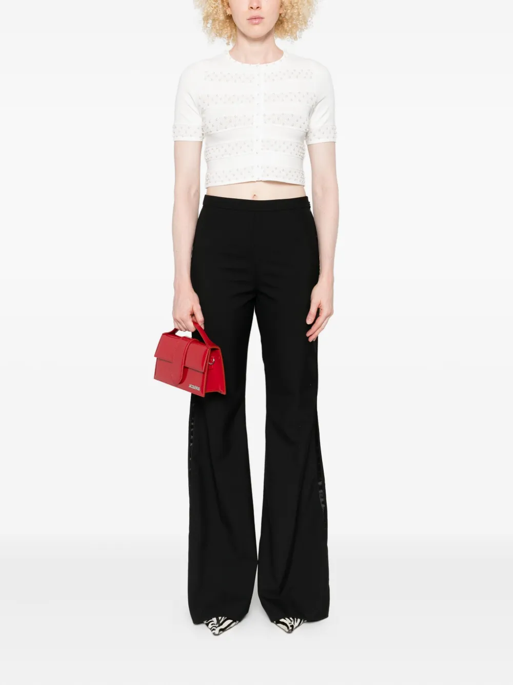 SANDRO embellished striped cardigan | Cardigans | Image 2