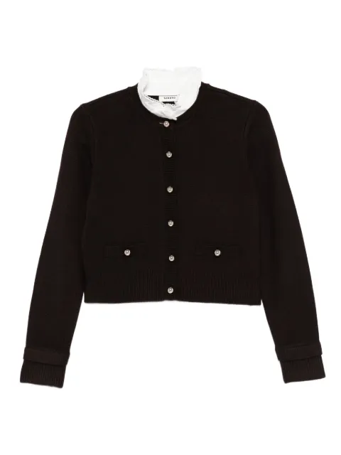 SANDRO button-fastening cardigan