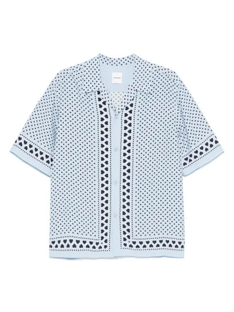 SANDRO t-shirt à imprimé cœur