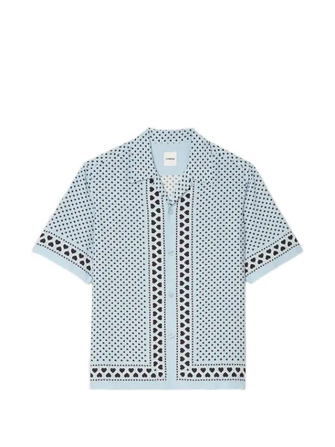 SANDRO t-shirt à imprimé cœur