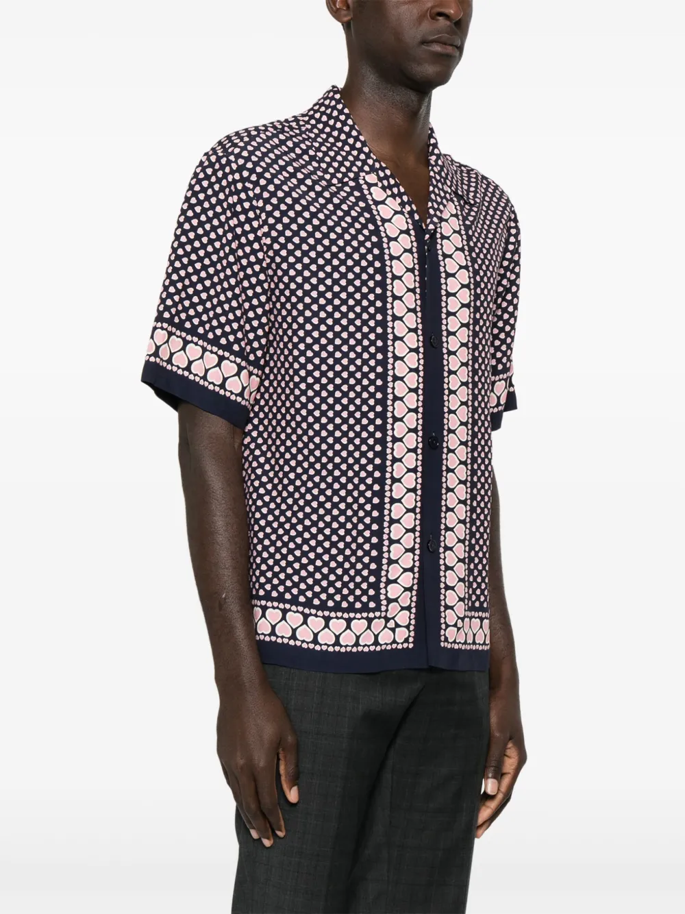  Sandro Heart-print T-shirt - Blue 