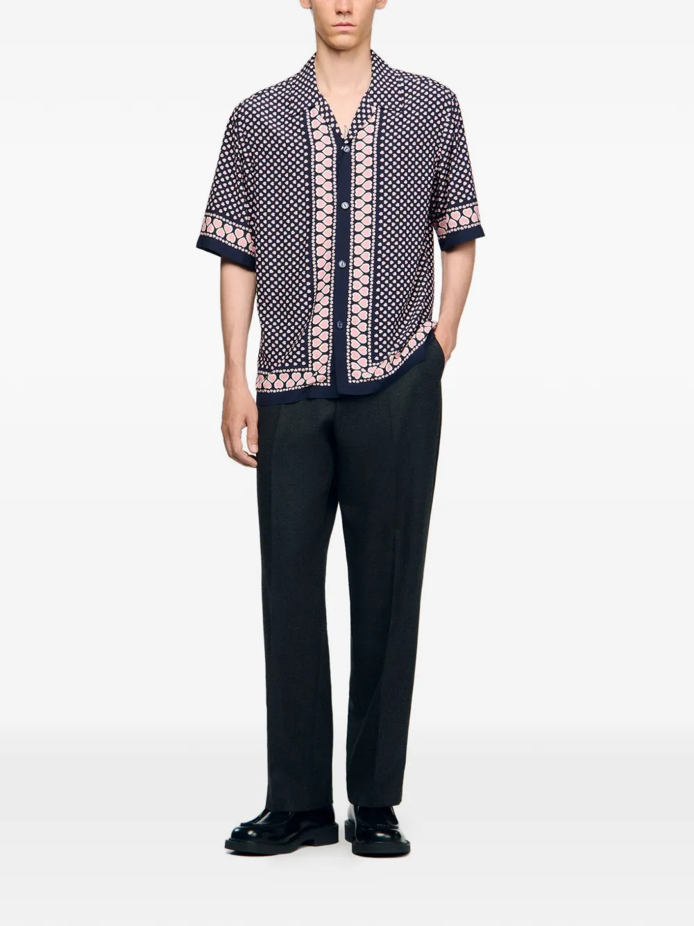  Sandro Camiseta Heart - Azul 
