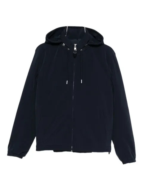 SANDRO zip-fastening hooded jacket