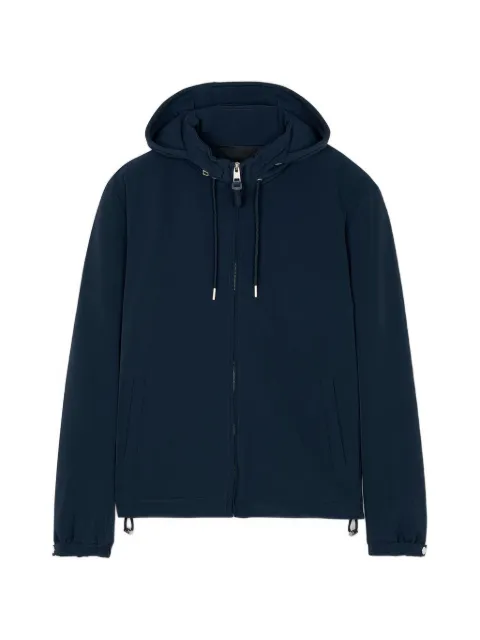 SANDRO zip-up hooded jacket