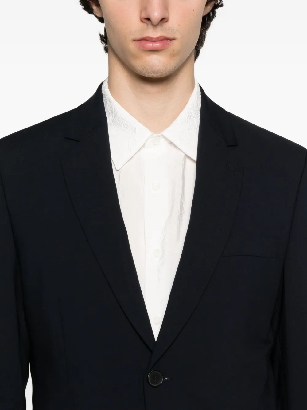 SANDRO Blazer met klepzak en twee knopen Blauw