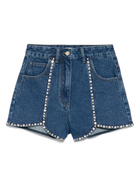SANDRO shorts con apliques de strass