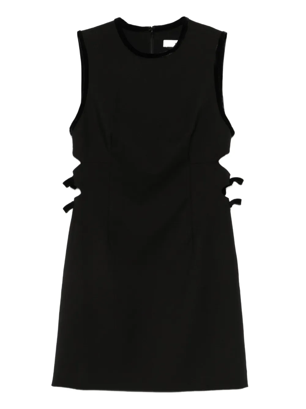 SANDRO cut-out detail dress - Nero