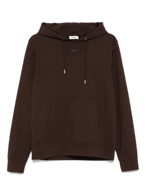 SANDRO logo-print hoodie 