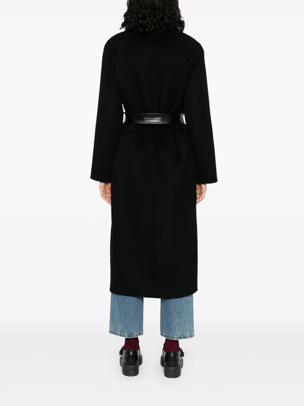 SANDRO Jas met dubbele rij knopen Zwart