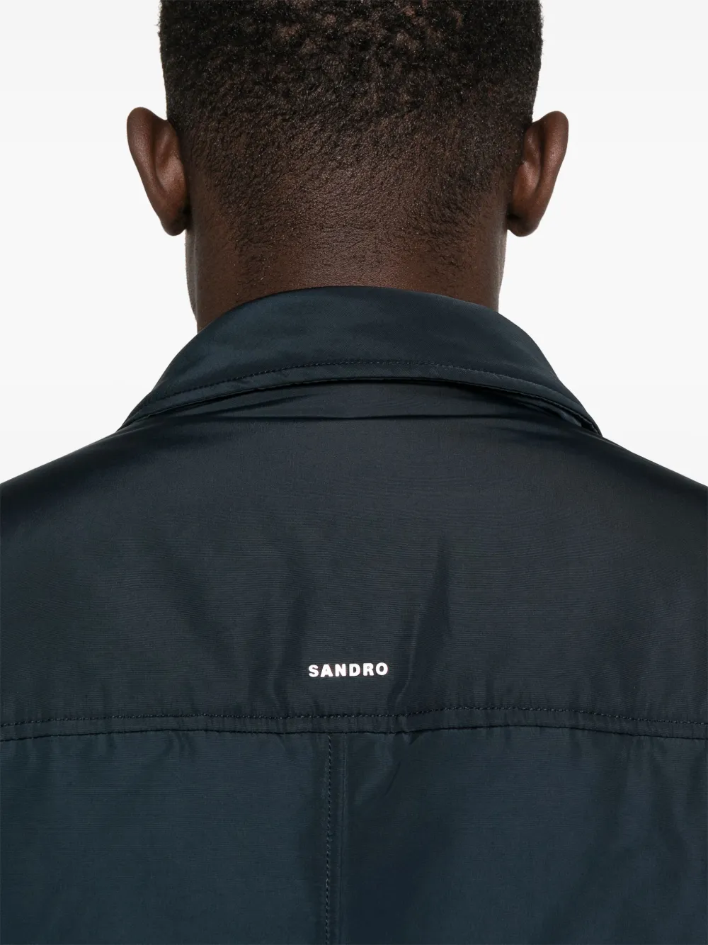 SANDRO Bomberjack met rits Blauw