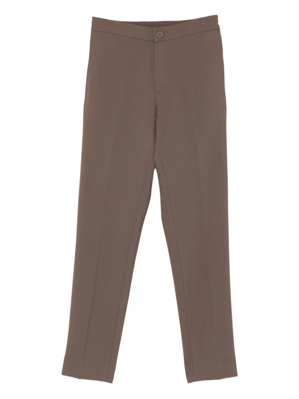 SANDRO side-pockets straight-leg trousers | Brown | Image 1