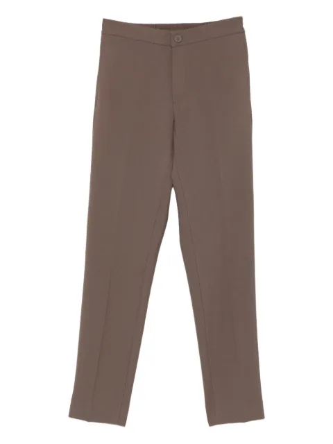 SANDRO side-pockets straight-leg trousers
