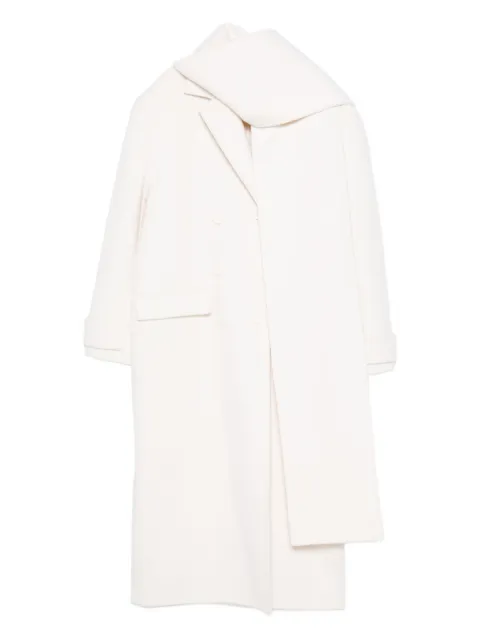 SANDRO wool double breasted coat