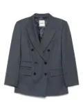 SANDRO striped blazer - Blue
