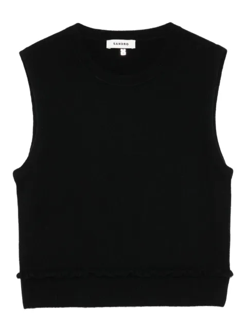 SANDRO sleeveless top