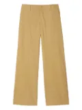 SANDRO patch-pocket cotton pants - Yellow