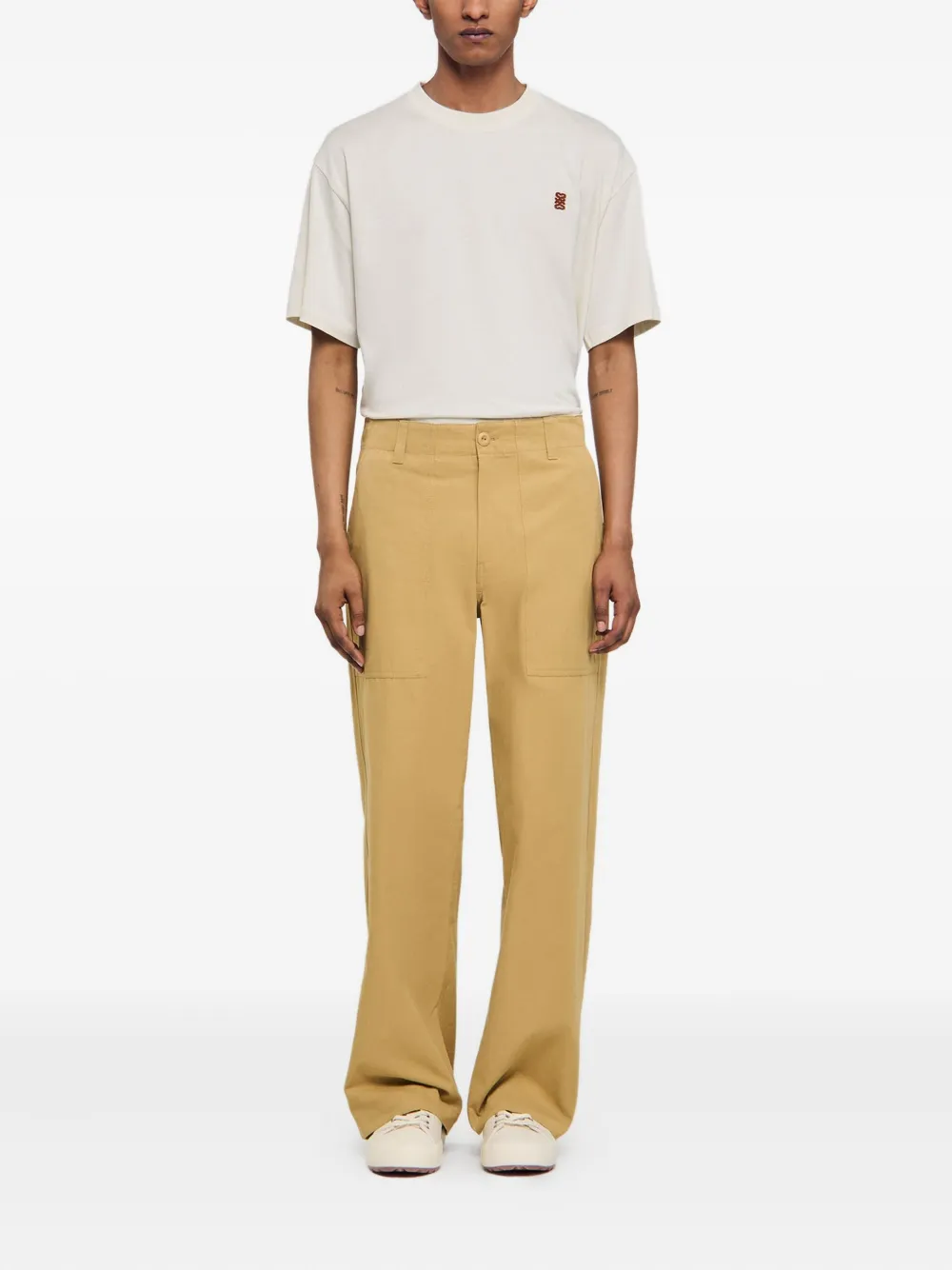 SANDRO patch-pocket cotton pants | Gerade Hosen | Image 2