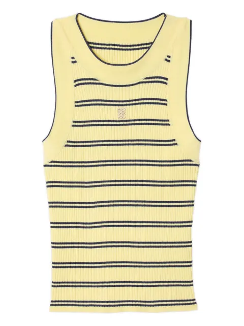 SANDRO ribbed striped top