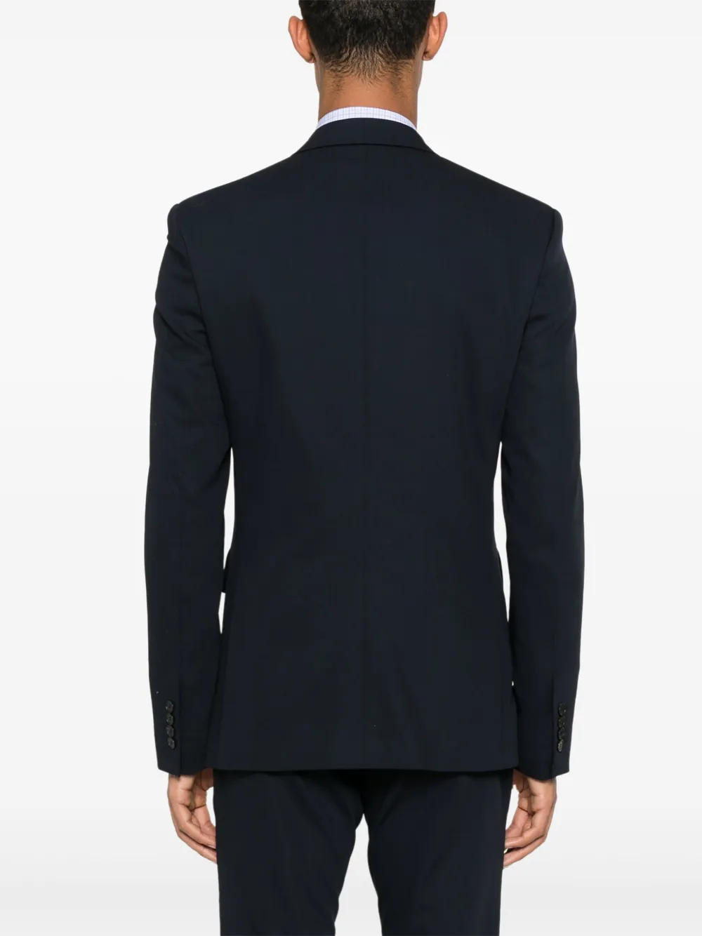 SANDRO Blazer met dubbele rij knopen Blauw