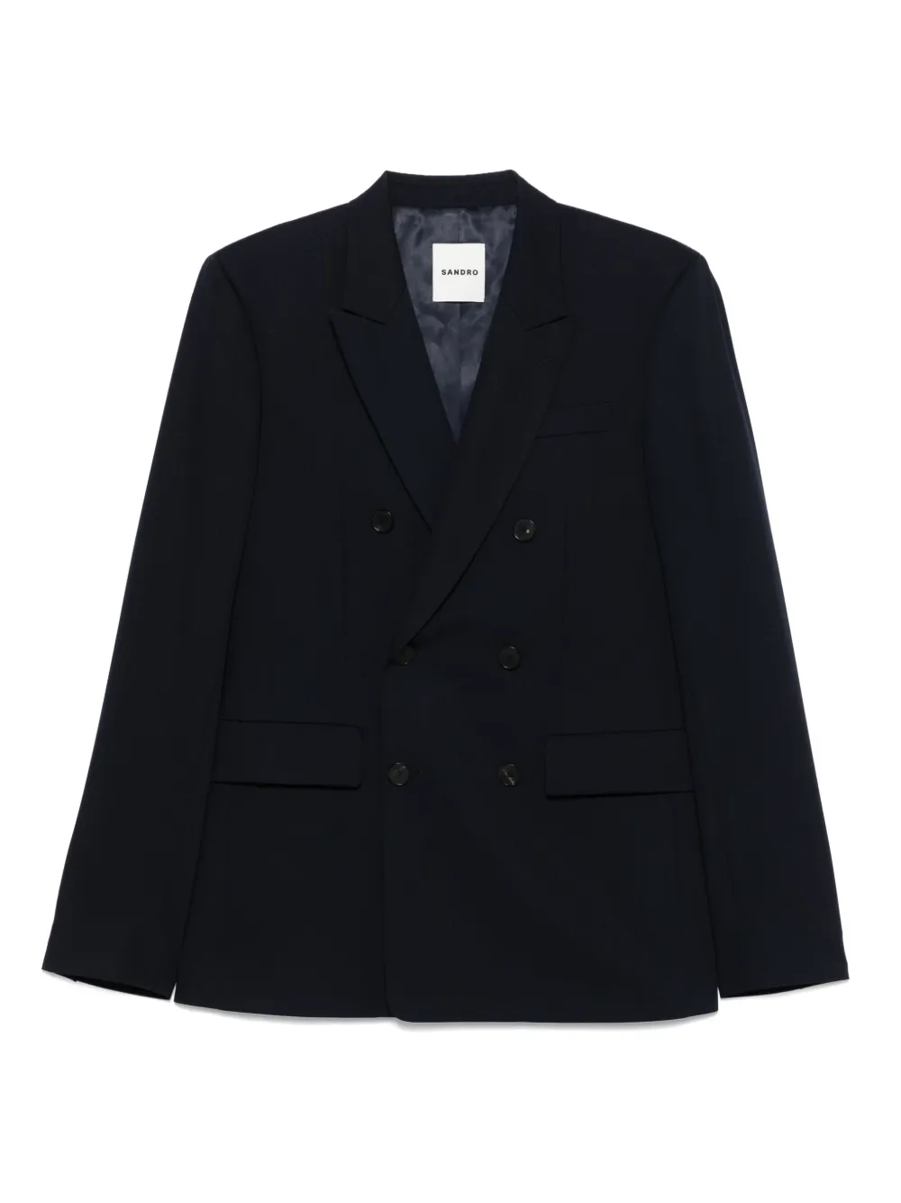 SANDRO blazer con doble botonadura | azul | Image 1