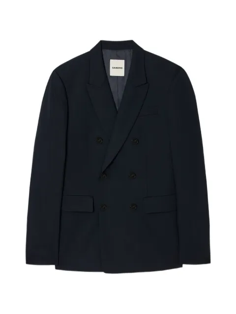 SANDRO double-breasted suit jacket