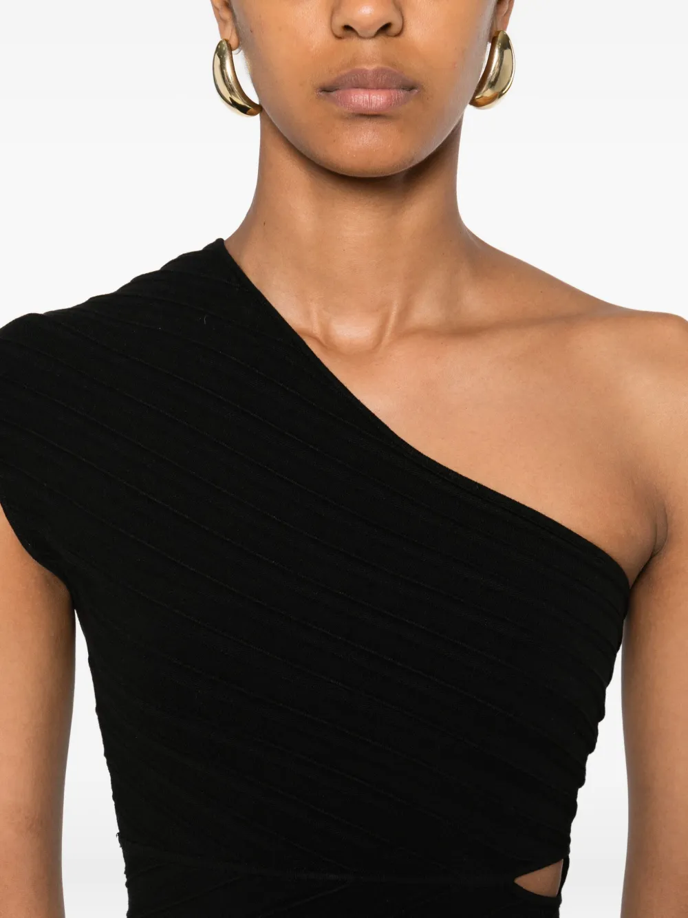 SANDRO Asymmetrische body Zwart
