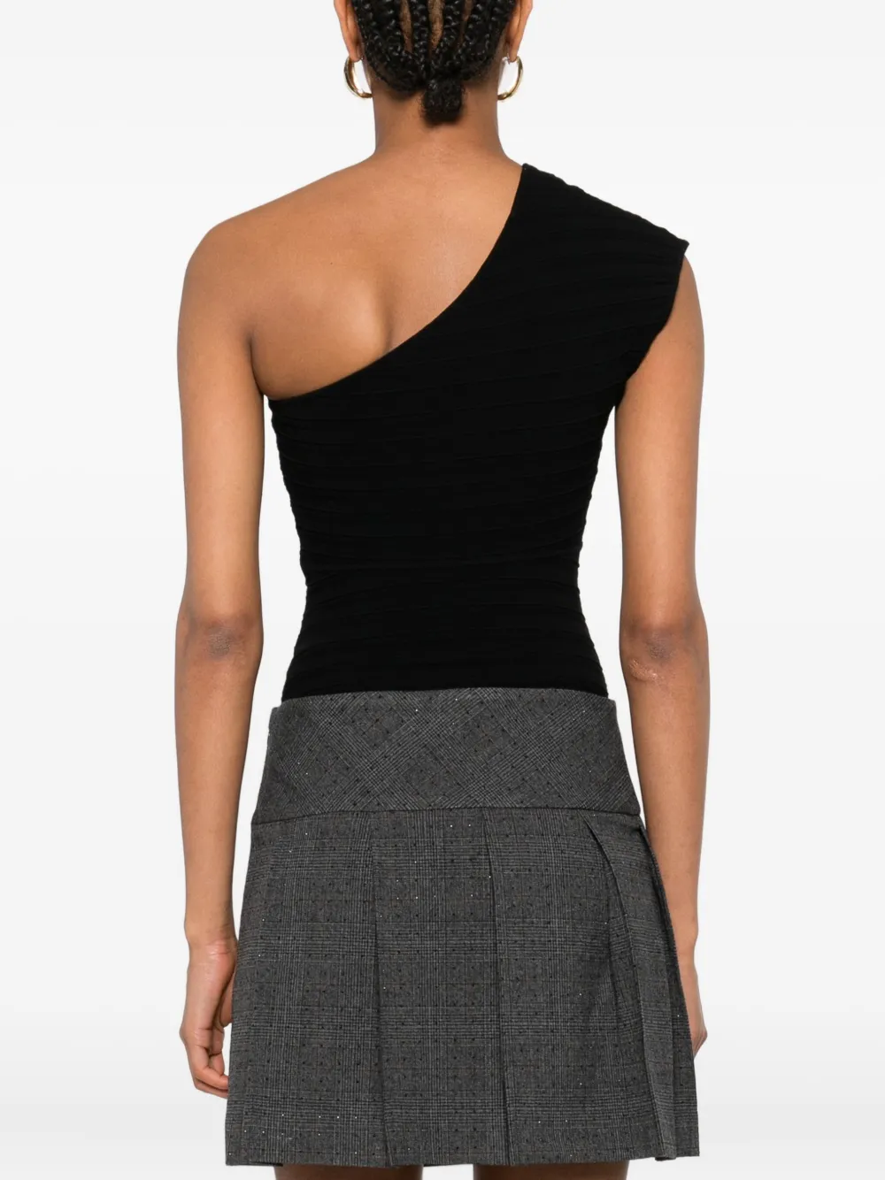 SANDRO Asymmetrische body Zwart
