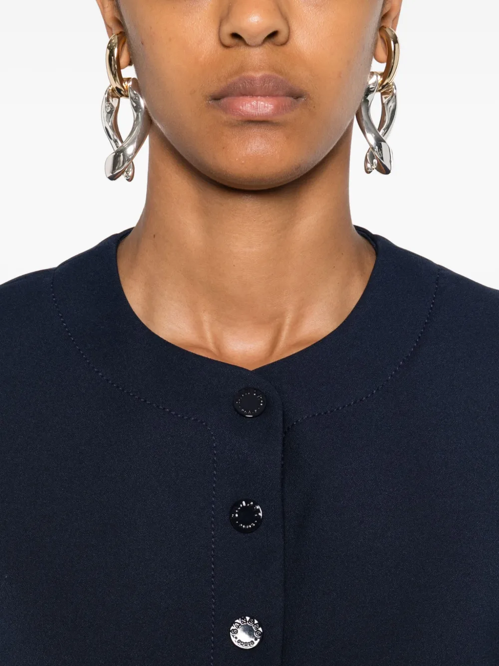 SANDRO Top met korte mouwen Blauw