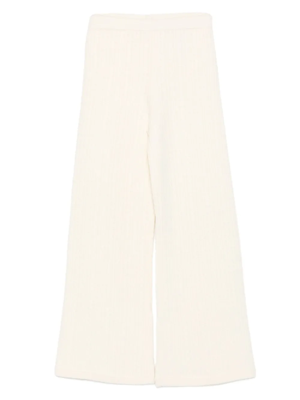 SANDRO ribbed pull-on trousers | Neutrals | Image 1