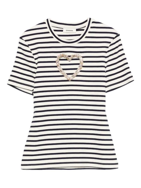 SANDRO striped T-shirt