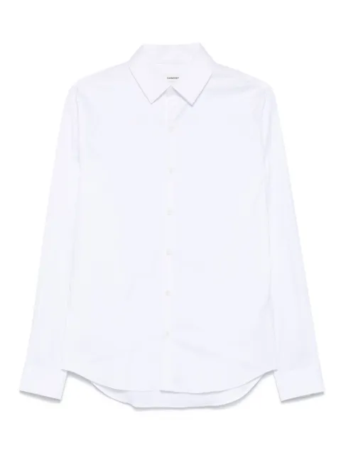 SANDRO cotton-blend shirt