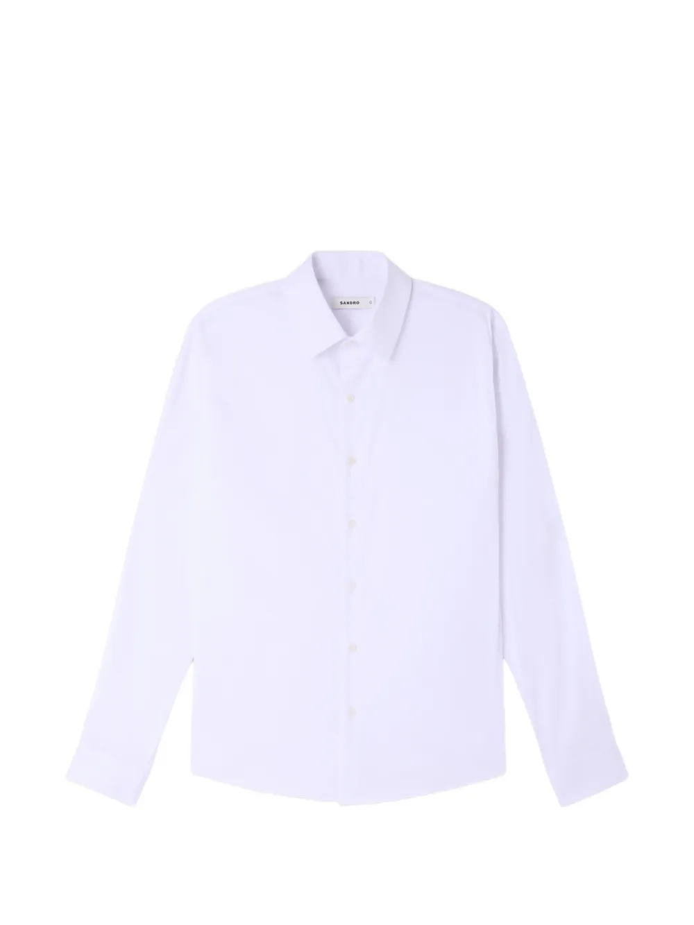 SANDRO cotton-blend shirt - Bianco