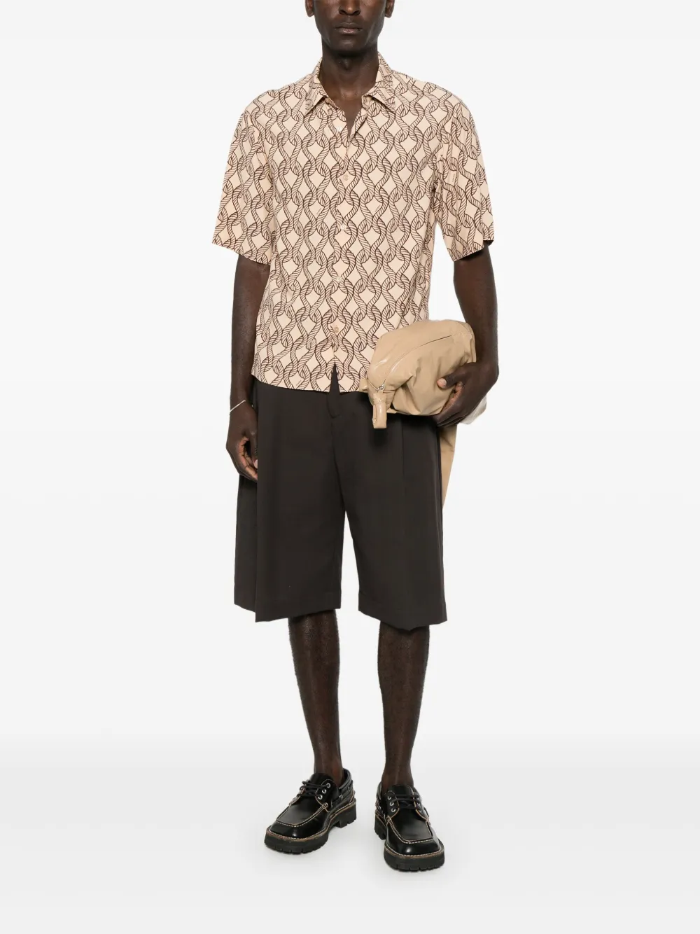 SANDRO camisa con cuerdas estampadas | Image 2