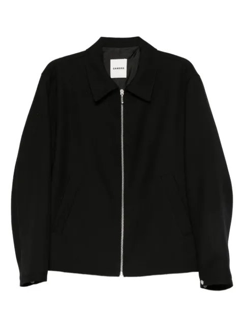 SANDRO zip-front jacket