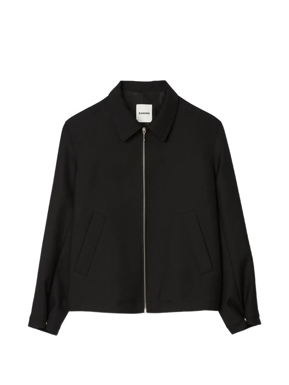 SANDRO Giacca con zip - Nero