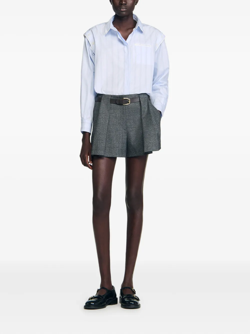 SANDRO camisa con rayas estampadas | Camisas | Image 2