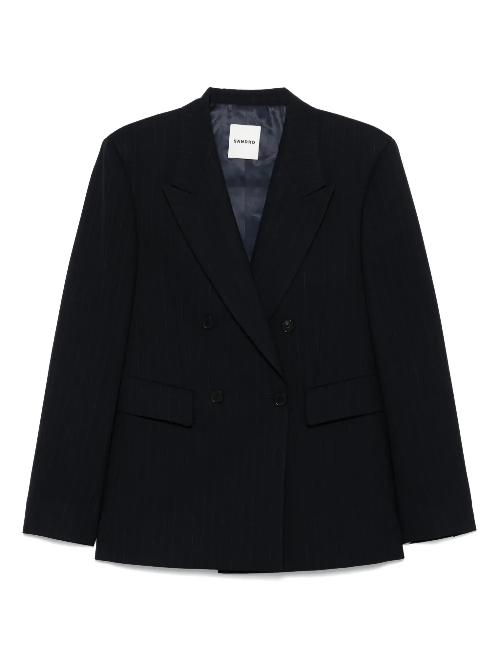 SANDRO blazer con doble botonadura | azul | Image 1