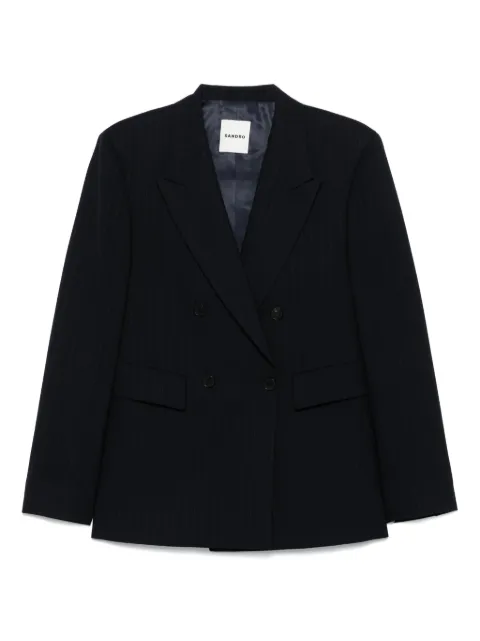 SANDRO double-breasted blazer 