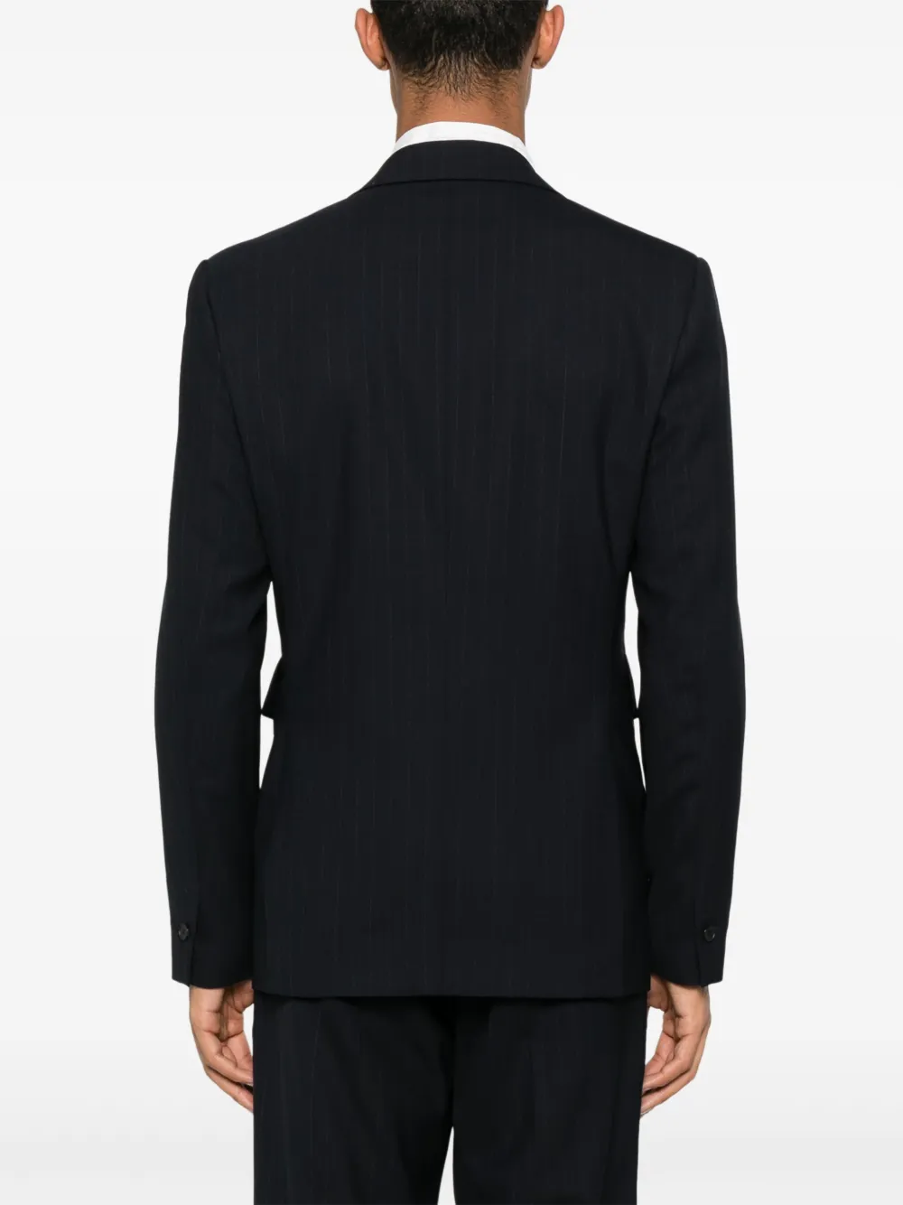 SANDRO Blazer met dubbele rij knopen Blauw